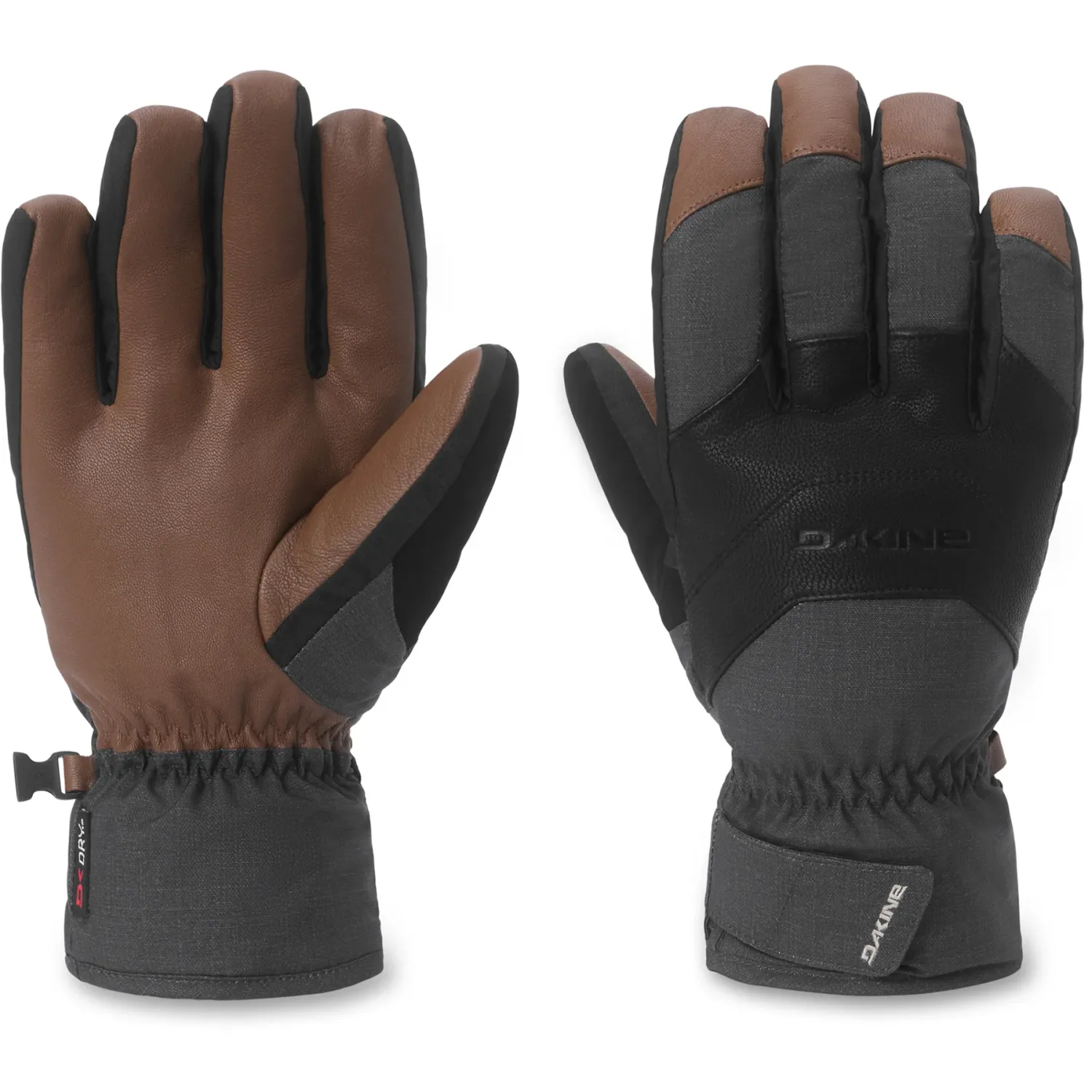 CAMARO SHORT GLOVES - CARBON HEATHER
