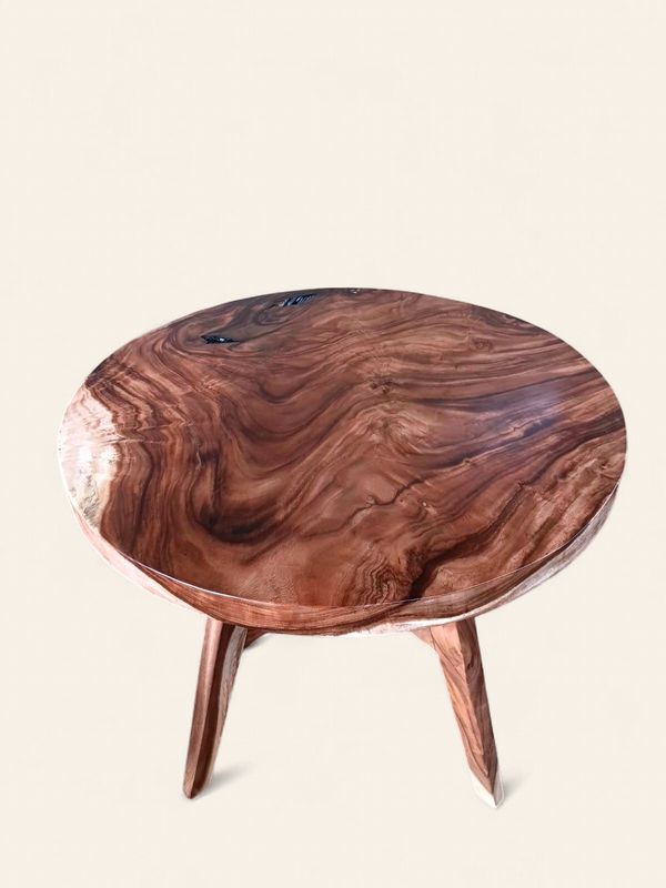 Round Top Suar Bistro Table