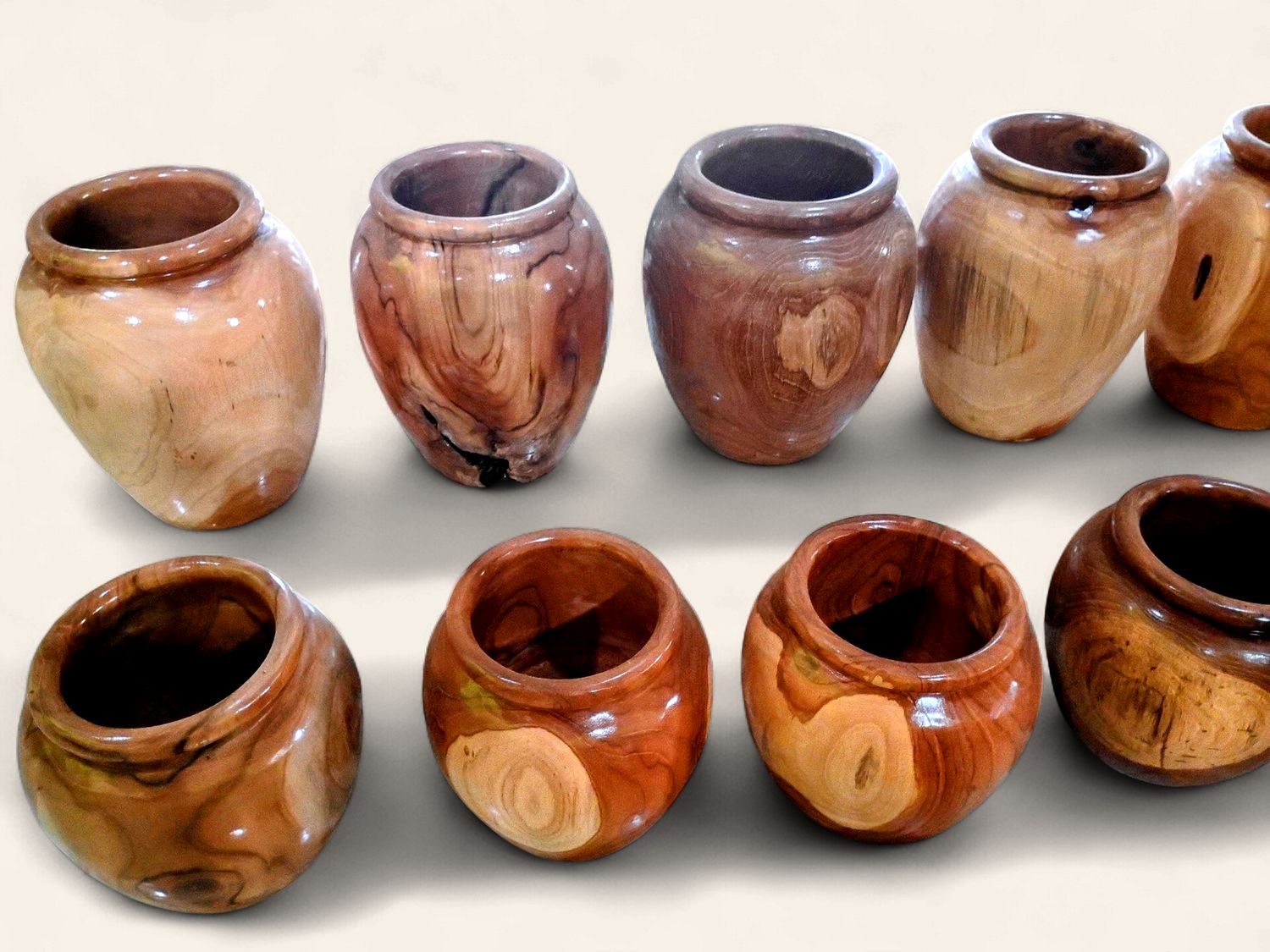 Teak Root Vases Med.