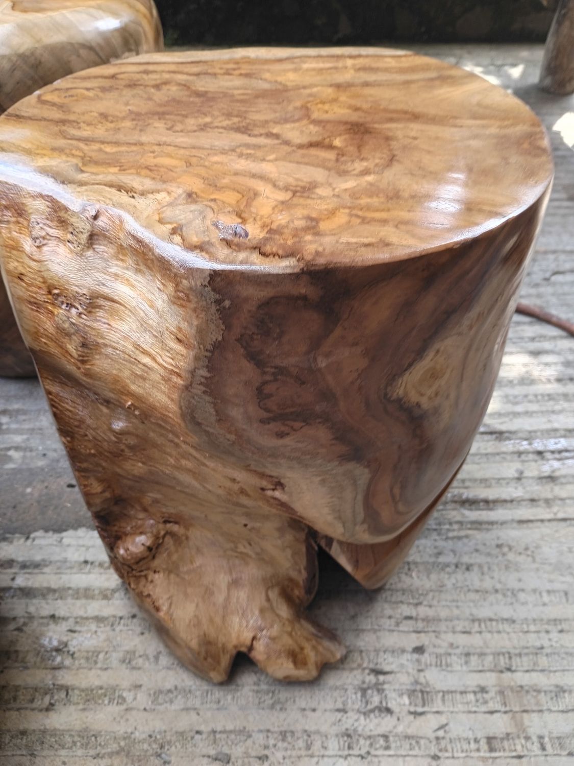 Teak Stools