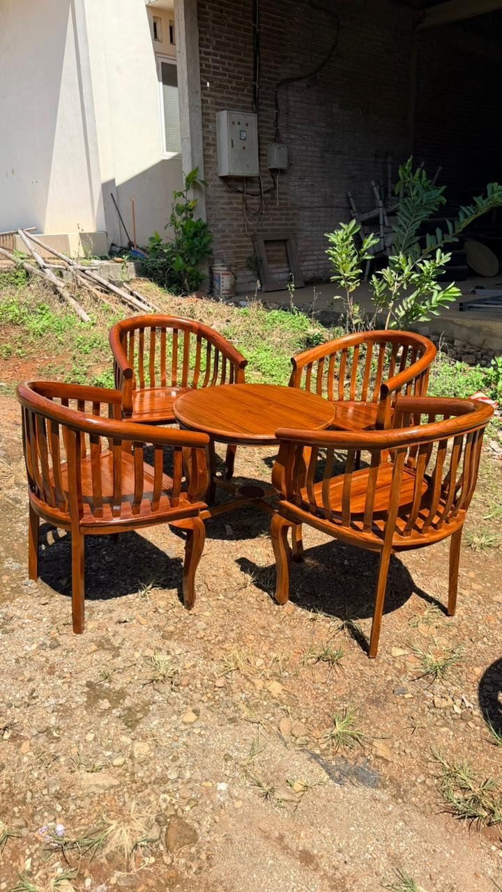 5 Piece Teak Seating Group