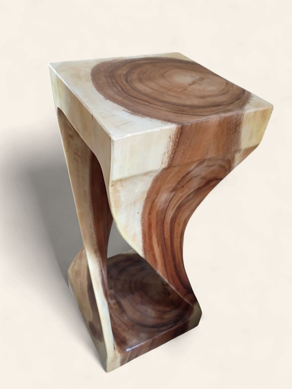 Suar Twist End Table Tall