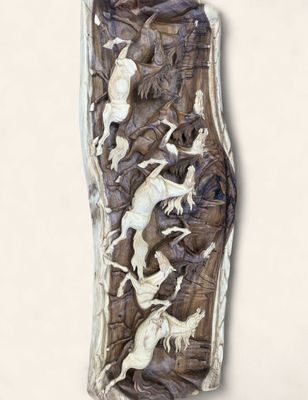 Horse Carving wall decor (Large)
