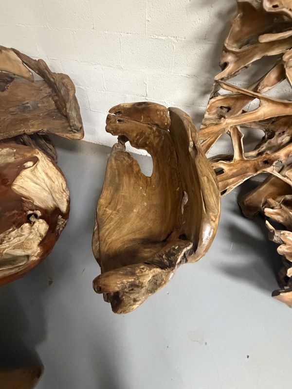 Teak Root Chairs with Back (small)