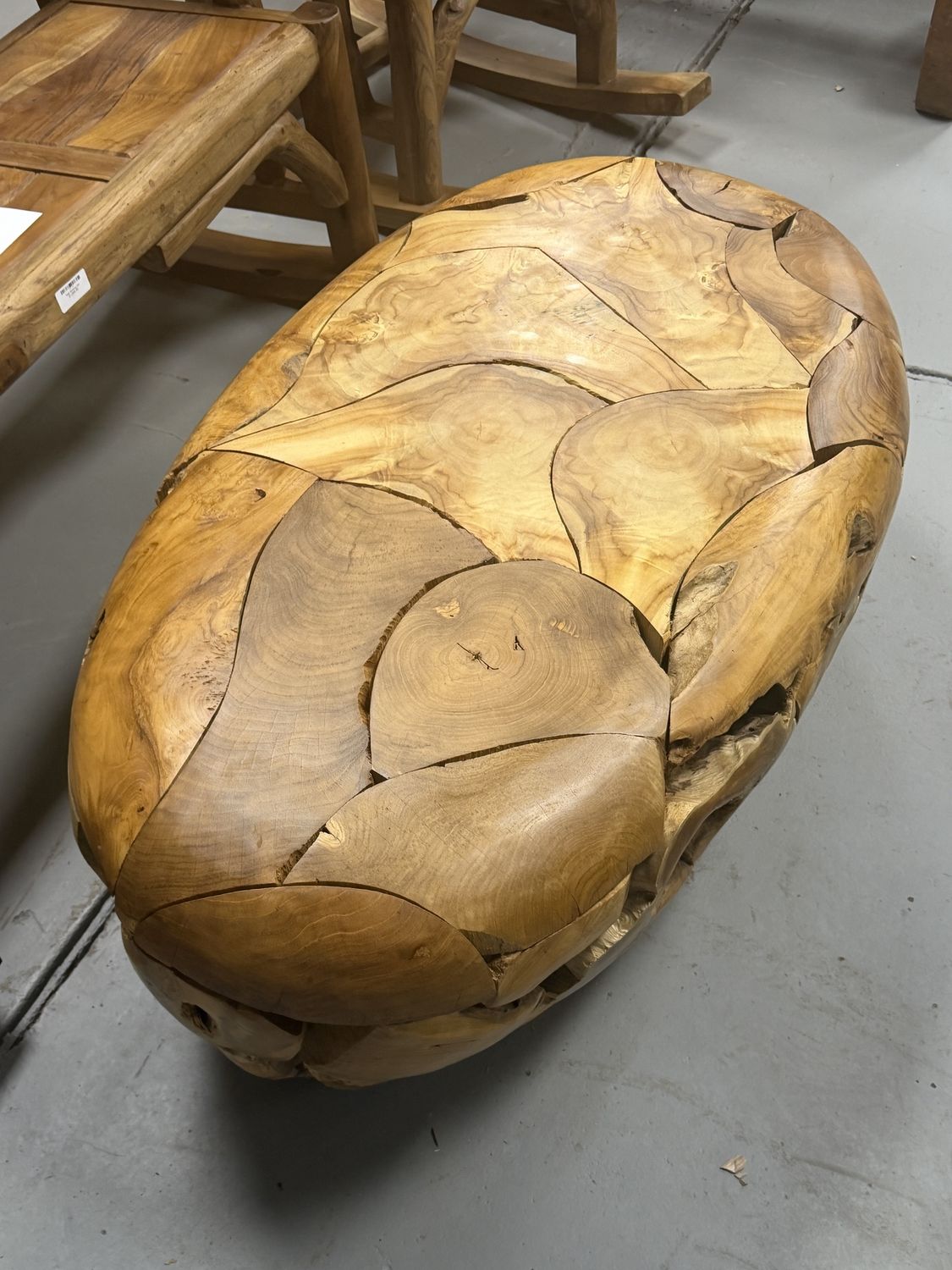 Teak Comp Coffee Table