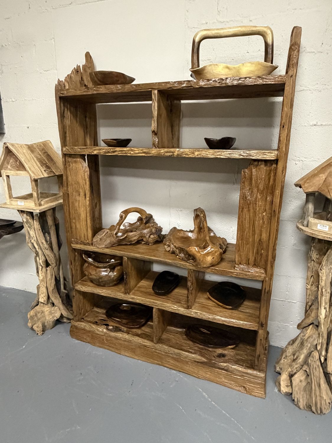 Reclaimed Teak Entertainment Center