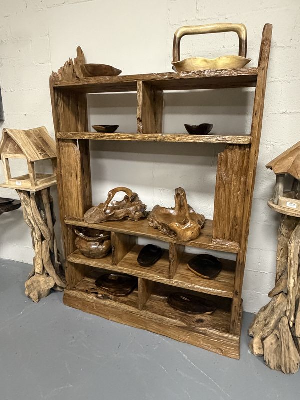 Reclaimed Teak Entertainment Center