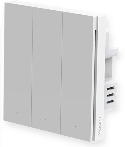 Smart Wall Swith H1(With Neutral, Triple rocker)