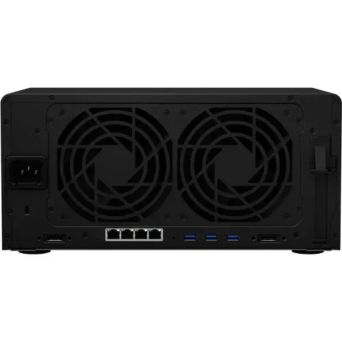 Synology DiskStation DS1821+ – 8-Bay NAS with AMD Ryzen V1500B, 4GB ECC RAM, Dual M.2 NVMe, 4x 1GbE, Scalable to 18 Bays