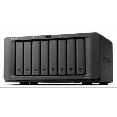 Synology DS1825+ 8-Bay NAS Server, Quad-Core CPU, Expandable Storage, 2.5GbE, RAID, DSM, Business &amp; Backup Solution
