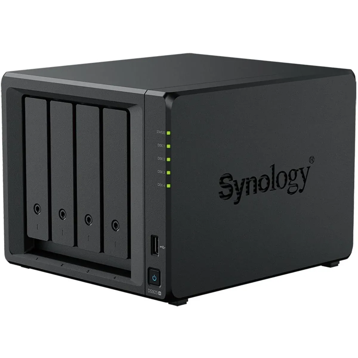 Synology DS925+ 4-Bay NAS Server, 2.5GbE, RAID Storage, DSM OS, Expandable Network Attached Storage for Business &amp; Backup