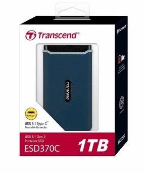 TRANSCEND 1TB EXTERNAL SSD ESD370C USB3.1 1050MB/SSPEED