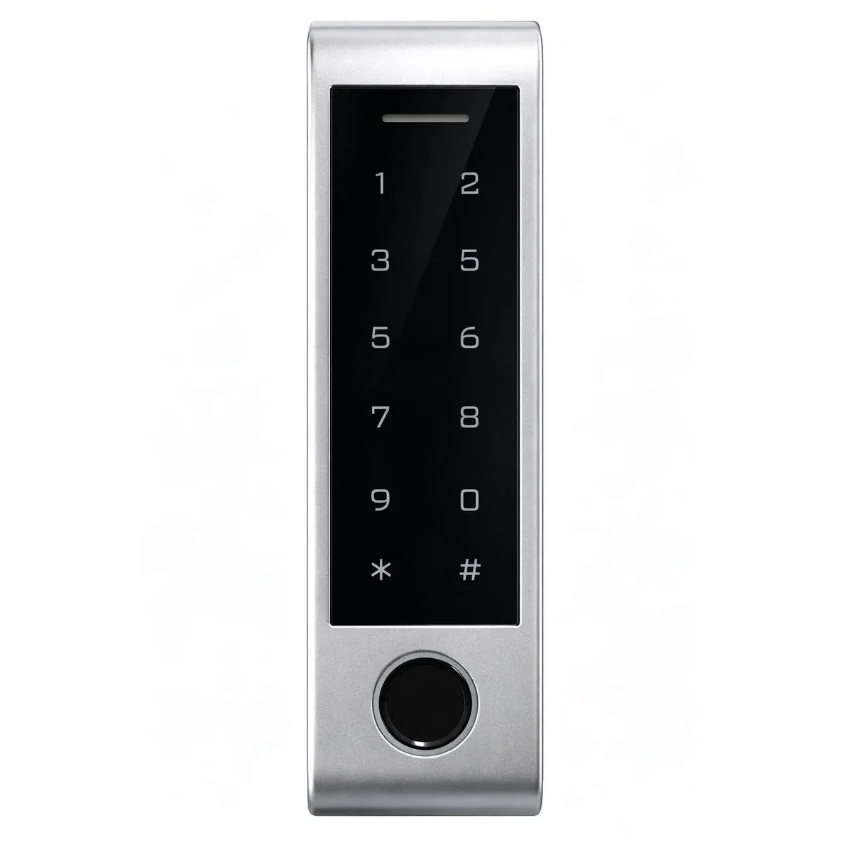 VIANS TK-TT04-F Waterproof Access Control – IP66 TTLock Reader with Fingerprint, MIFARE Card, PIN, Bluetooth