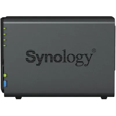 Synology DiskStation DS223 2-Bay NAS, Quad-Core 1.7GHz, 2GB DDR4, 1GbE, USB 3.2, RAID Support