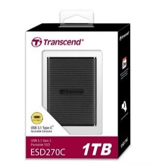 TRANSCEND 1TB EXTERNAL SSD ESD270C USB3.1 520MB/S SPEED