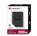 TRANSCEND 500GB EXTERNAL SSD ESD270C USB3.1 TYPE C 520MB/S SPEED