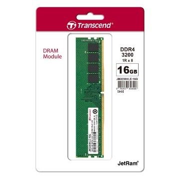 TRANSCEND 16GB DDR4 3200 U-DIMM FOR DESKTOP
