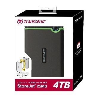 TRANSCEND STOREJET 25M3 4TB EXTERNAL