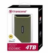 TRANSCEND 4TB EXTERNAL SSD ESD380C USB3.1 2000MB/S SPEED