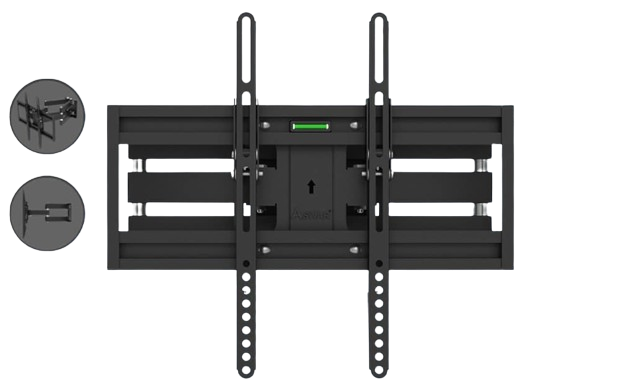 ستاند شاشة جداري ذراعان متحركان