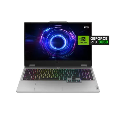 Lenovo LOQ 15IRX9 15.6" FHD 144Hz Laptop - Core i7-13650HX - 16GB RAM - 512GB SSD - RTX 3050 6GB - WIN 10 PRO K (Luna Grey)