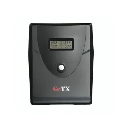 UPS GeTX GXK-1500-C (1500VA, 1.5KV), Line interactive, LCD Battery 12v-9a *2