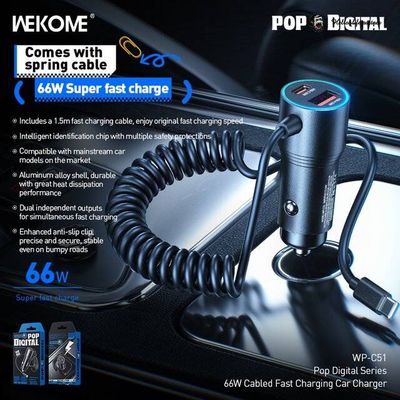 Wekome WP-C51 66W Car Charger