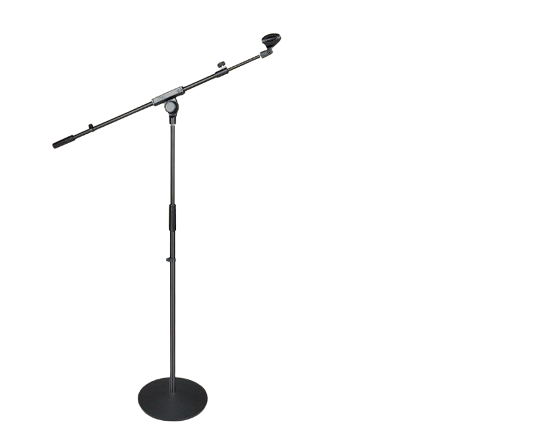 ستاند مايكروفون أرضي قاعدة دائرية