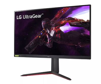 LG 32GP850-B 32 UltraGear QHD (2560 x 1440) Nano IPS Gaming Monitor w/ 1ms (GtG) Response Time &amp; 165Hz Refresh Rate, Tilt/Height/Pivot Adjustable, Black