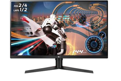 LG 32GK650F-B 32" QHD Gaming Monitor with 144Hz Refresh Rate and Radeon FreeSync Technology, Black