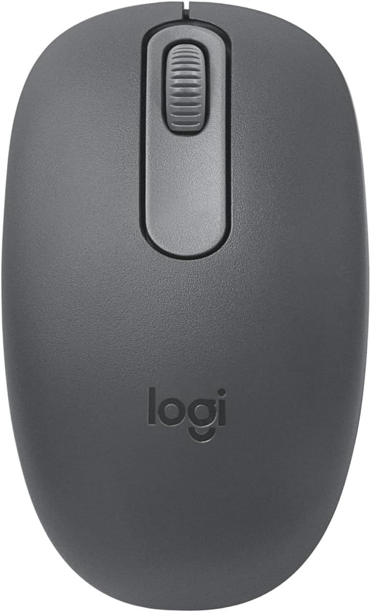 Logitech M196 Bluetooth Wireless Mouse – Compact Design, 12-Month Battery, Silent Clicks, Multi-OS Support, Comfortable Grip