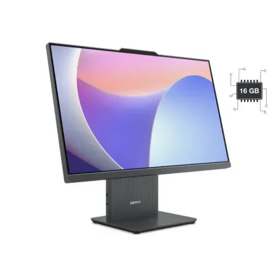 عرض خاص لفترة محدودة All in One Lenovo IdeaCentre AIO 27IRH9 - (TQAK), Intel Core i7-13620H, RAM 16GB(Upgraded), 512GB SSD, Intel UHD Graphics, 27 FHD IPS, Luna Grey