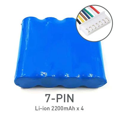Li-ion UPS Battery Pack 2200mAh*4 (7 Pin)
