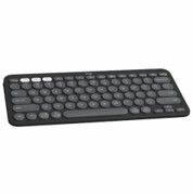 Logitech Pebble Keys 2 K380S Wireless Keyboard (Tonal Graphite) / ( En / Ar )