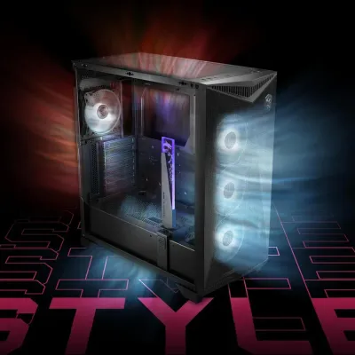 MSI MPG GUNGNIR 300R Airflow Premium Mid-Tower PC Gaming Case