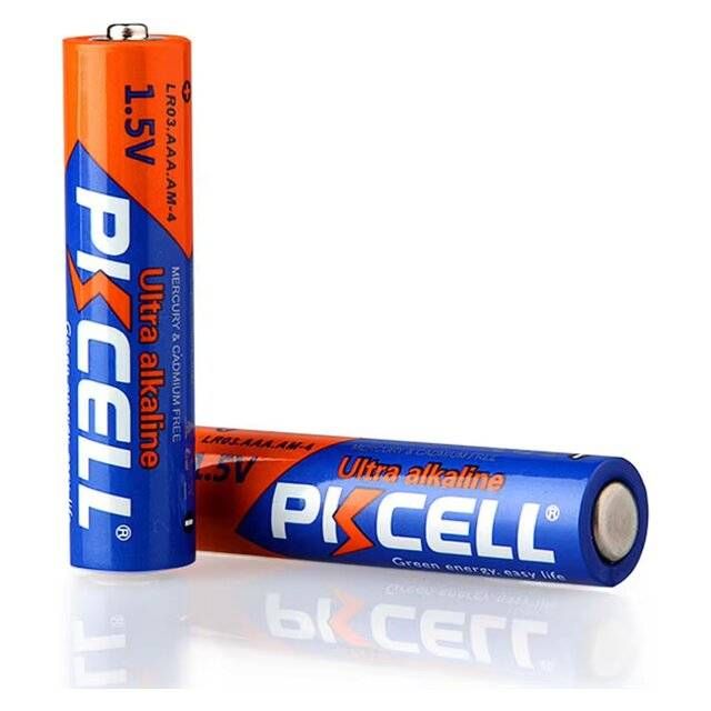 Pkcell AAA4 LR03 1.5V Batteries (4 pcs)
