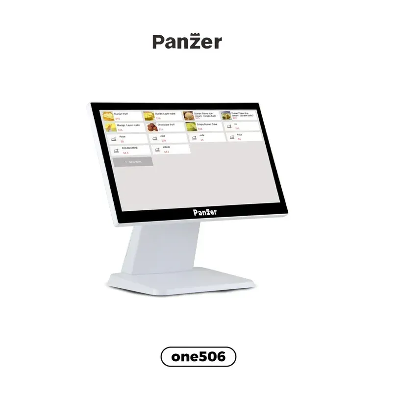 Panzer ONE506 All-in-One POS Terminal – 15.6″ Touchscreen, Intel Core i5-6th Gen, 8GB RAM, 256GB SSD, Windows 10