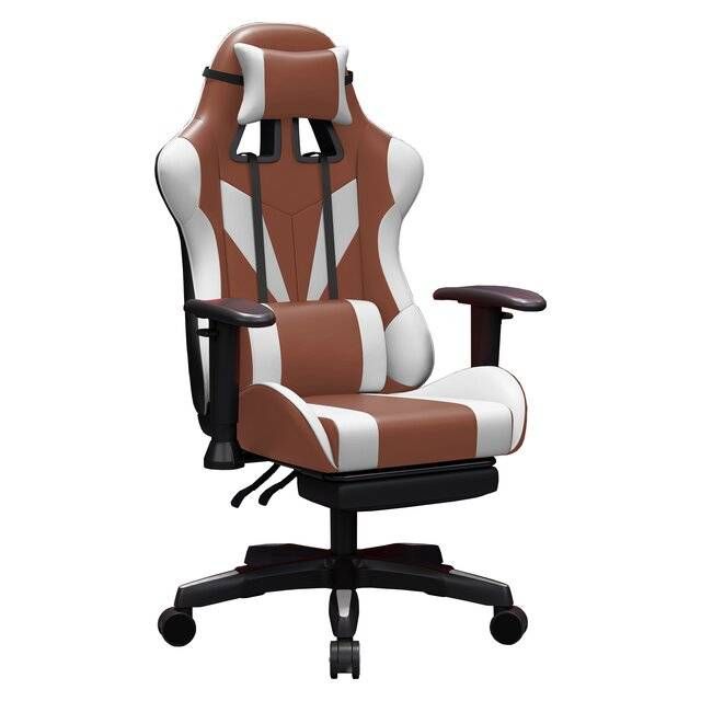 Raptor RGC-100 Gaming Chair (Nutty &amp; White)
