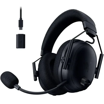 Razer BlackShark V3 Pro Wireless Headset – ANC, HyperSpeed Wireless, THX Spatial Audio, 100-Hour Battery, Detachable Mic