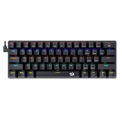 Redragon Jax 60% Mechanical Gaming Keyboard - Black