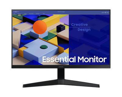 Samsung Essential S3 S30GD 24" FHD IPS Monitor – 100Hz, 5ms GTG, 250 nits, 178° Viewing Angle, VESA Mount, HDMI Input