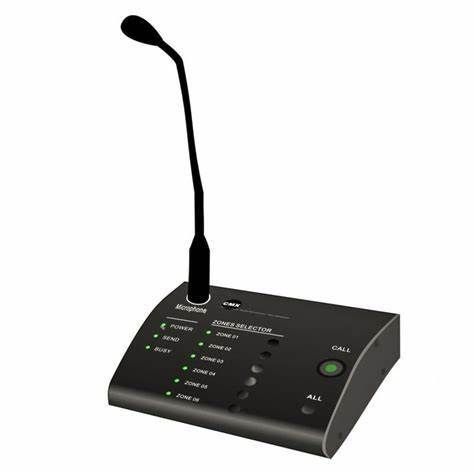 CMX DA-500RMG 6 Zone Remote Paging Microphone for the DA-MT range amplifier