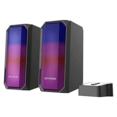 Dragon War SP-030G [BT5.0-AUX] Speaker (Black)