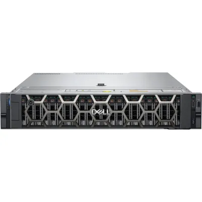 Dell PowerEdge R760xs Rack Server – Dual Xeon Silver 4410, 24 Cores, 64GB DDR5, 2×4TB SAS, Redundant PSU