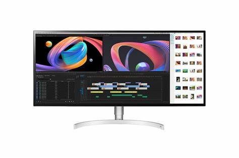 LG 34WK95U-W 34"UltraWide 5K Nano IPS LED Monitor with Built-In Speakers, 5120x2160