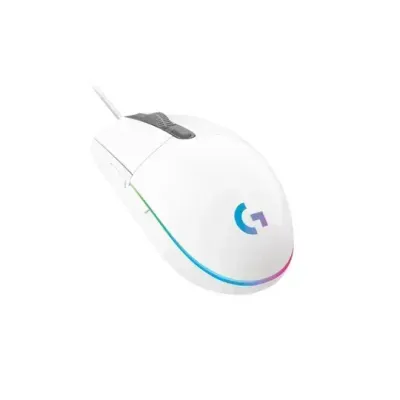 Logitech G203 White Wired Gaming Mouse