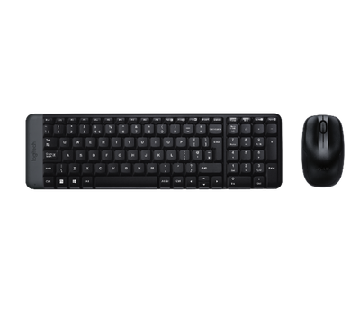 Logitech MK220 Wireless Keyboard and Mouse Combo - Arabic
