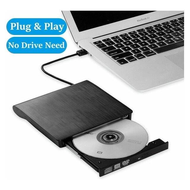 USB 3.0 External DVD-RW Writer