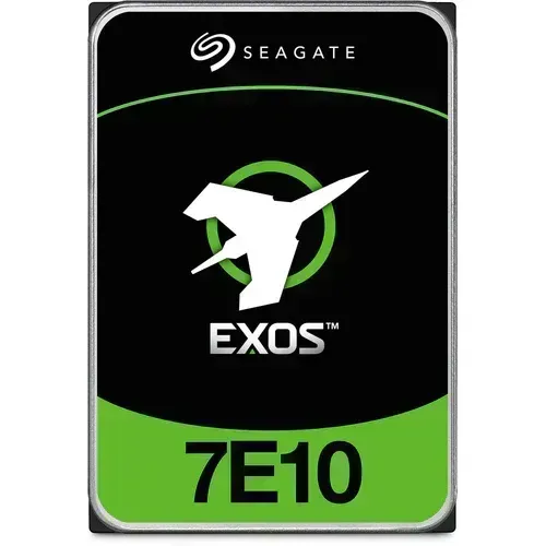 Seagate Exos 7E10 Enterprise HDD – 10TB, 7200 RPM, SATA/SAS, 550TB/yr Workload, 2M Hours MTBF