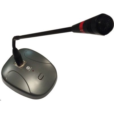 CMX TM-302C Tabletop Condenser Microphone with Chime, Gooseneck Design, Cardioid, 5m Cable, XLR Output, for PA &amp; Paging Systems